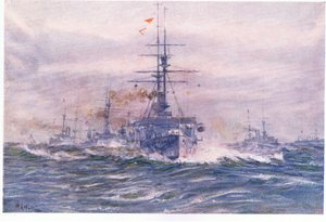 Beyaz Çağın denizde savaş gemileri, 1915